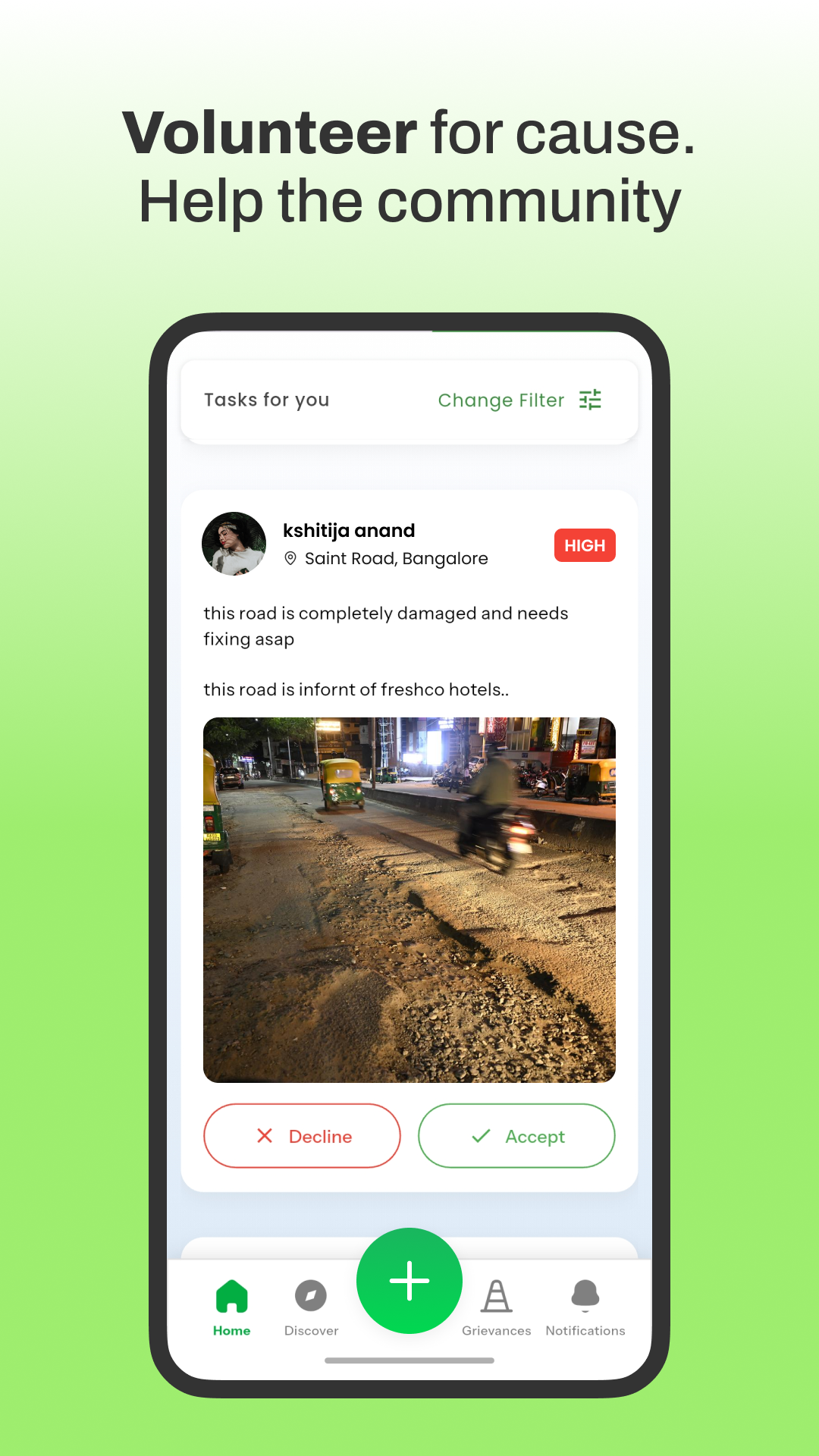 Engage in community conversations